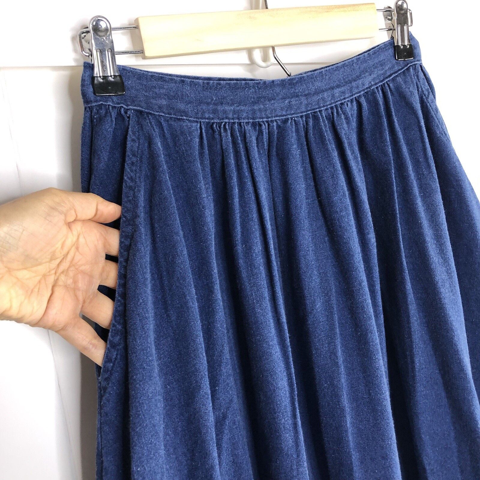 Other Vtg Jacques De Noir Womens Frilled Ruffled Jean Skirt Sz 7 Size 26" / US 2 / IT 38 - 4 Thumbnail
