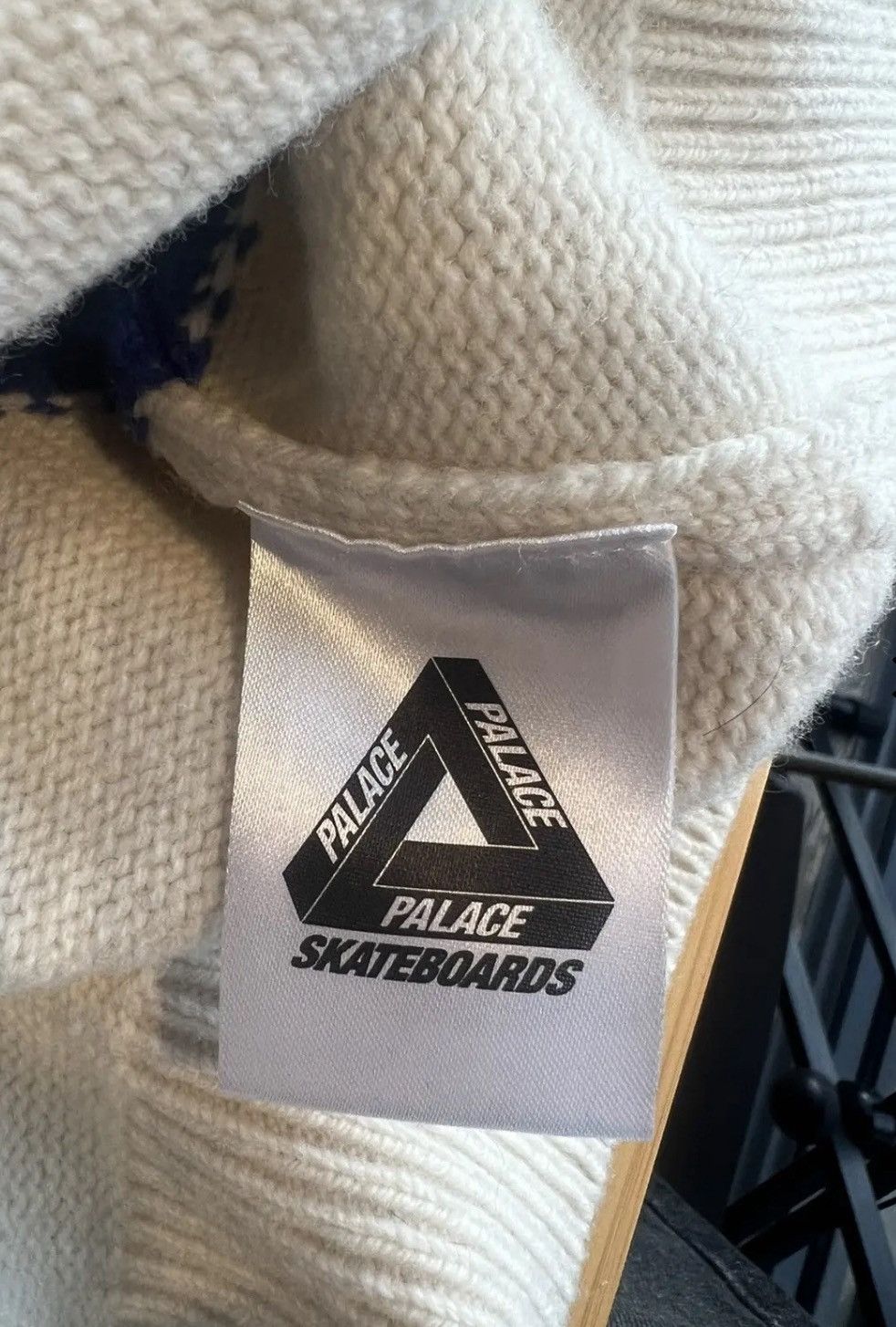 Palace Palace Rapha zip knit white M Size US M / EU 48-50 / 2 - 5 Thumbnail