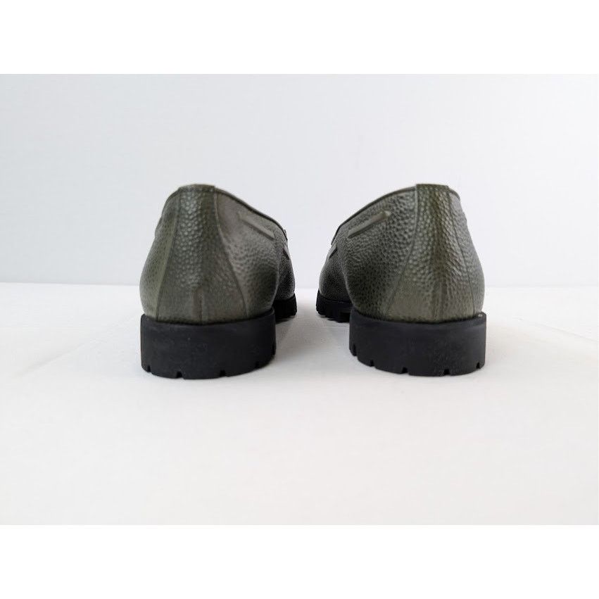 Aime Leon Dore o1rshd1 Leather Tassel Loafers Boots in Green Size US 8.5 / EU 41-42 - 12 Thumbnail
