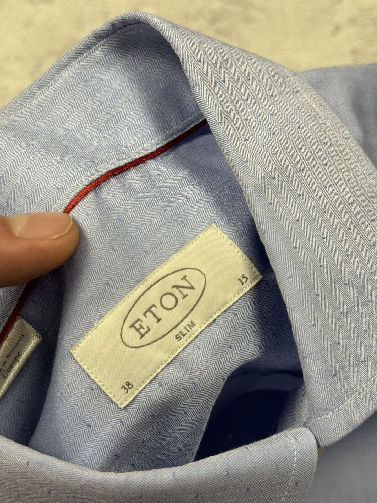 Eton Eton Button Up Shirt Size 38 Size US M / EU 48-50 / 2 - 8 Thumbnail