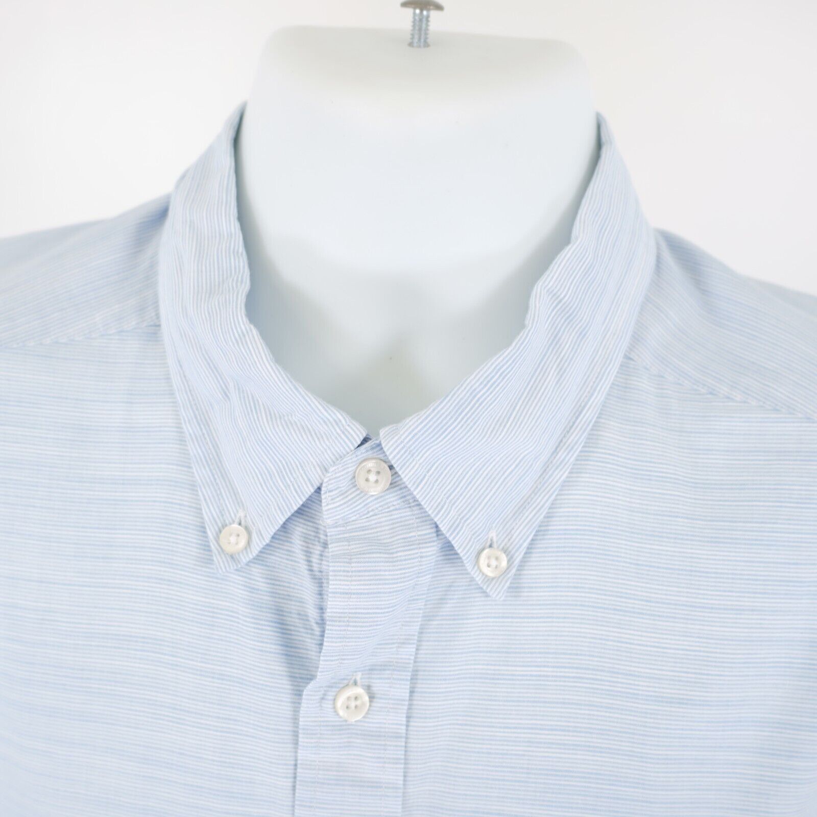 Southern Tide Southern Tide Trim Fit Large Striped Button Down Short Sleev Size US L / EU 52-54 / 3 - 2 Thumbnail