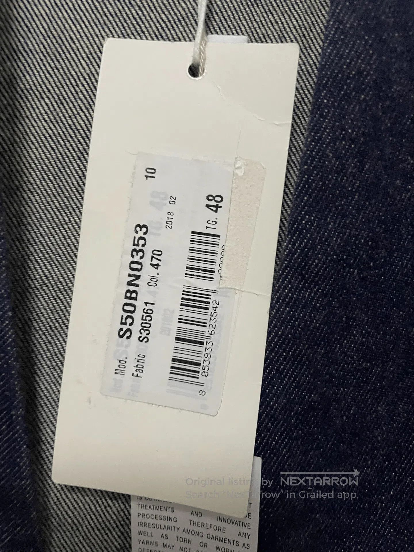 Maison Margiela Maison Margiela Unstructured Denim Jacket Size 48. Size US M / EU 48-50 / 2 - 3 Thumbnail