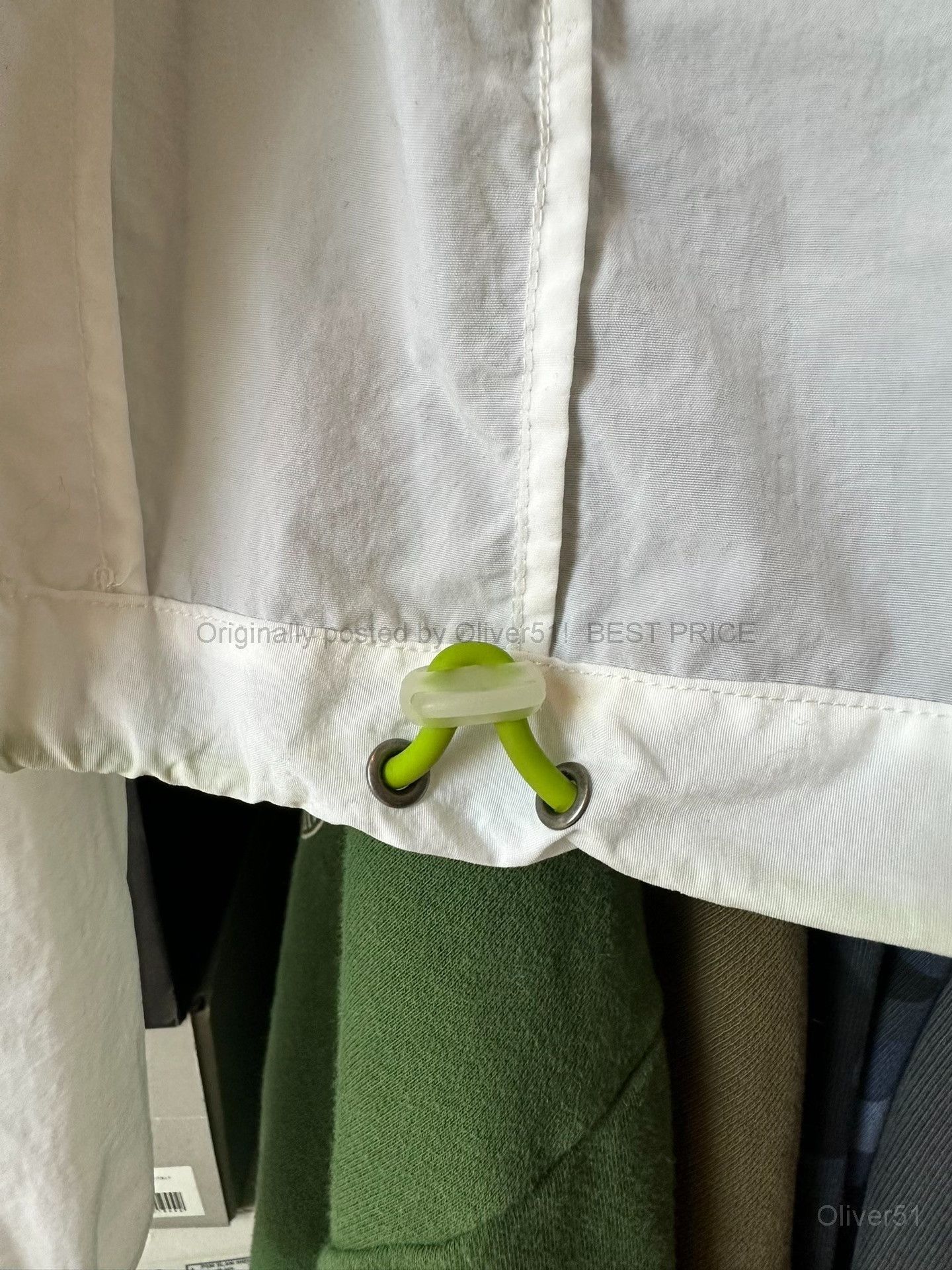 Sankuanz Nasa Coach Jacket Wind-Resistant Bfajijk369 in White, Men's (Size M) — image 4 of 6