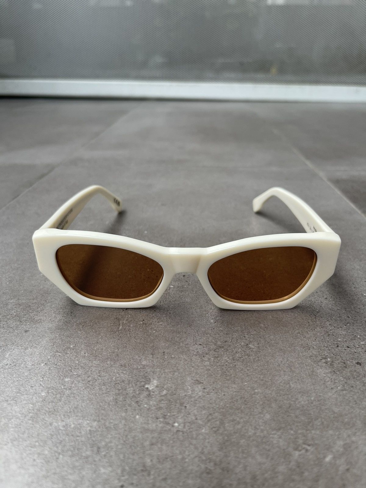 Retrosuperfuture !DS! Retrosuperfuture Amata Panna Cream Sunglasses Size ONE SIZE - 3 Thumbnail