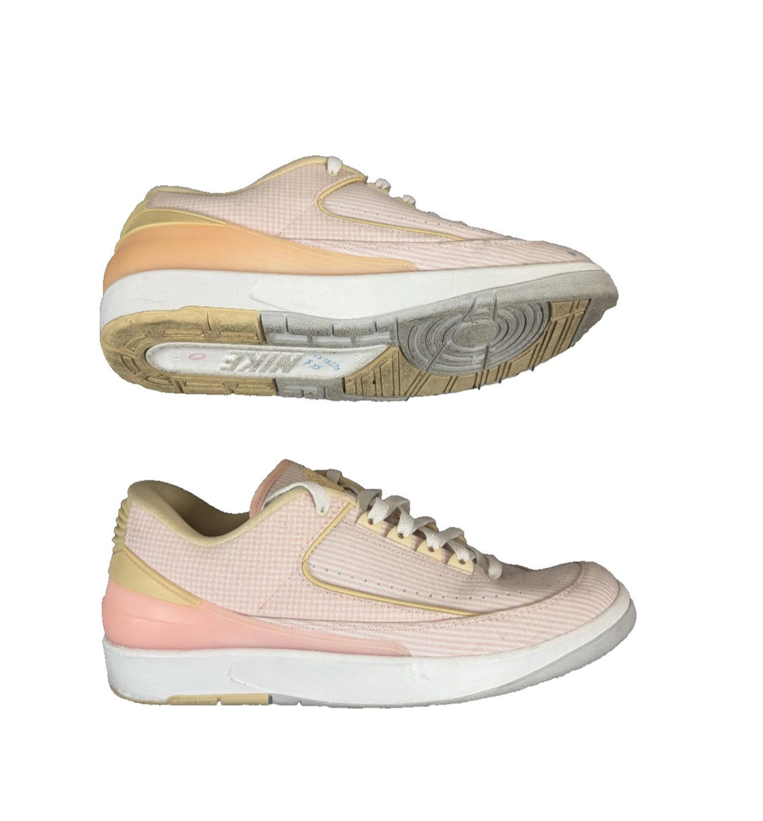 Jordan Brand Size 10.5 - Air Jordan 2 Retro Low Seersucker DX6930-600 Size US 10.5 / EU 43-44 - 2 Thumbnail