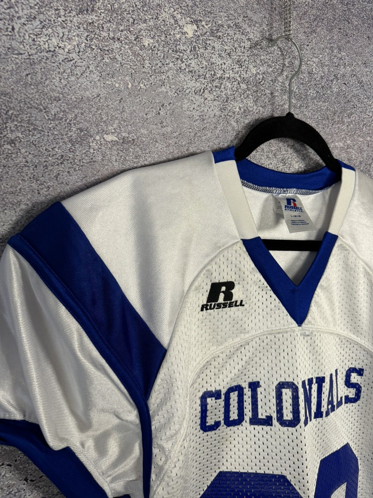 Russell Athletic × Vintage Vintage Colonials Russell Athletic Football Jersey Size US L / EU 52-54 / 3 - 6 Thumbnail