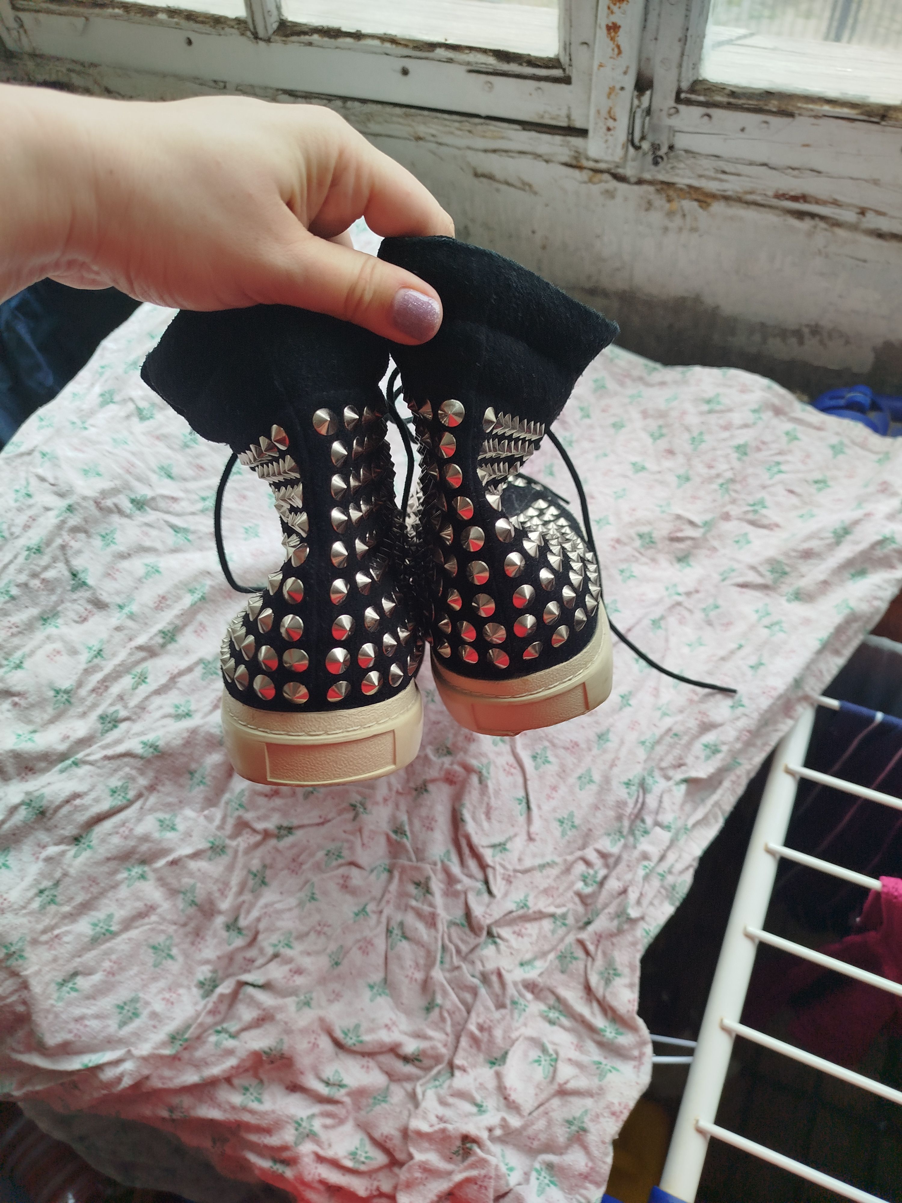 Jeffrey Campbell Edgy Jeffrey Campbell High-Top Sneakers (Size 42/43) Size US 9.5 / EU 42-43 - 7 Thumbnail