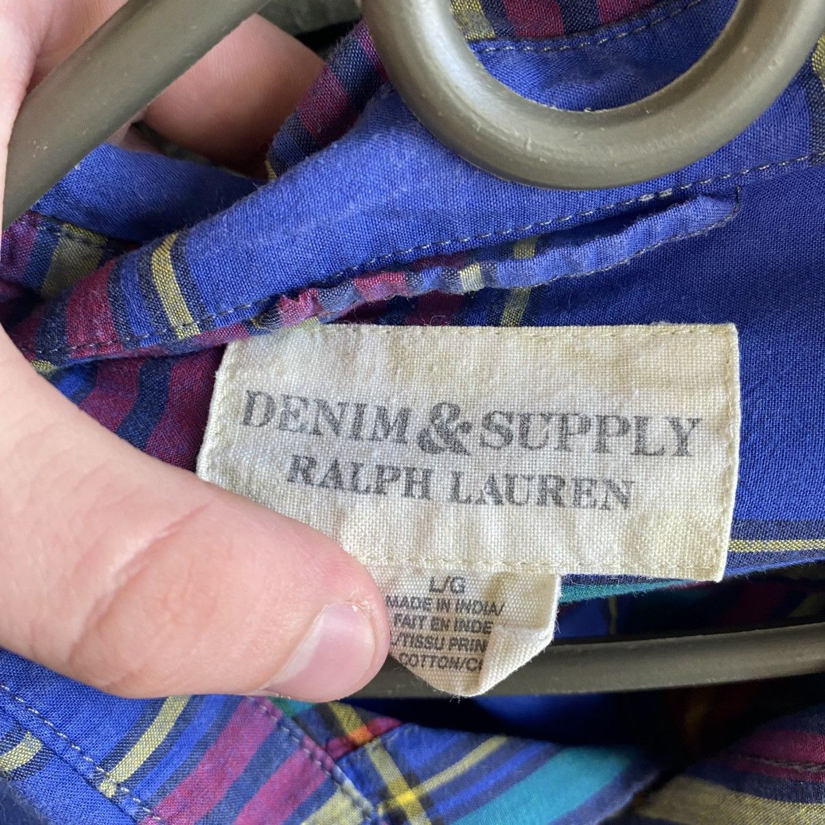 Denim & Supply Ralph Lauren Luxury Denim and Supply Ralph Lauren small logo y2k shirt Size US L / EU 52-54 / 3 - 4 Thumbnail