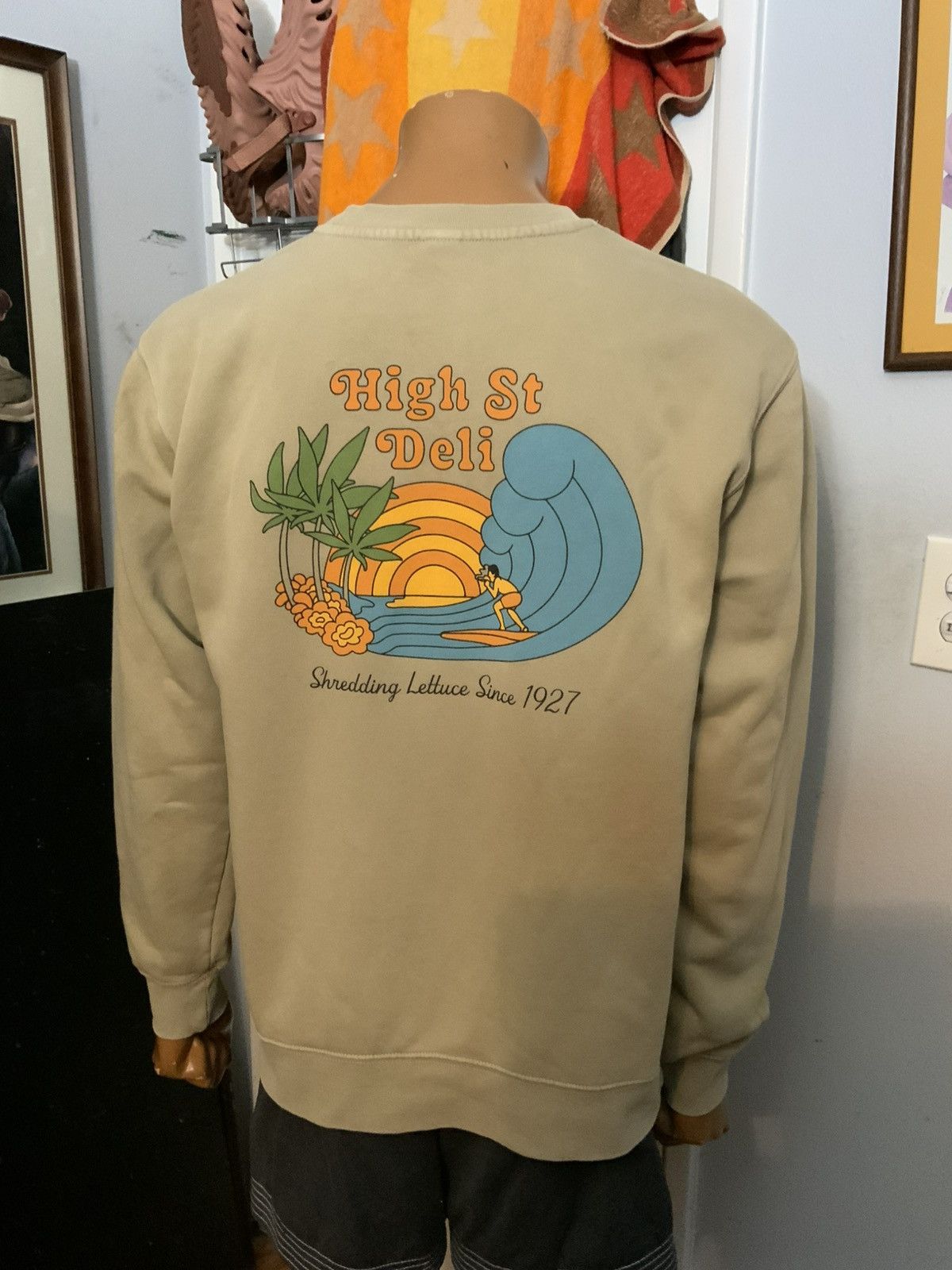 Other High Street Deli Shrettuce Shredding Lettuce Surf Sweatshirt Size US M / EU 48-50 / 2 - 10 Thumbnail