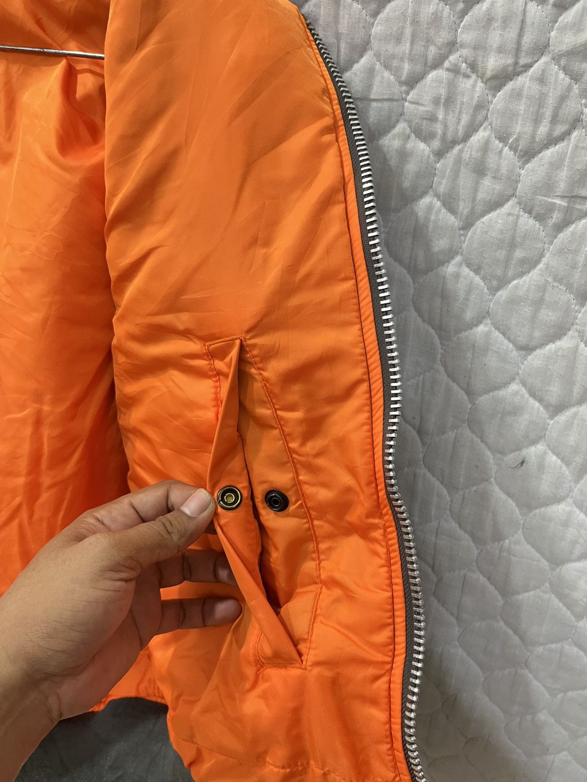 Alpha Industries 🔥🔥🔥ARCHIVE ALPHA INDUSTRIES BOMBER JACKET Size US M / EU 48-50 / 2 - 8 Thumbnail