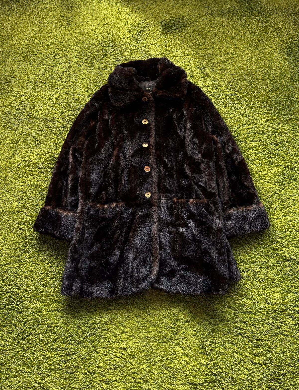 Designer × MCM MCM luxury faux fur coat jacket Size M / US 6-8 / IT 42-44 - 1 Thumbnail