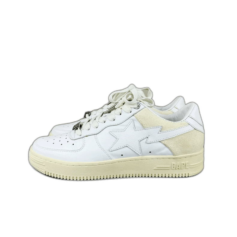 Bape bape sta white casual sneakers size 9.5 Size US 9.5 / EU 42-43 - 1 Thumbnail