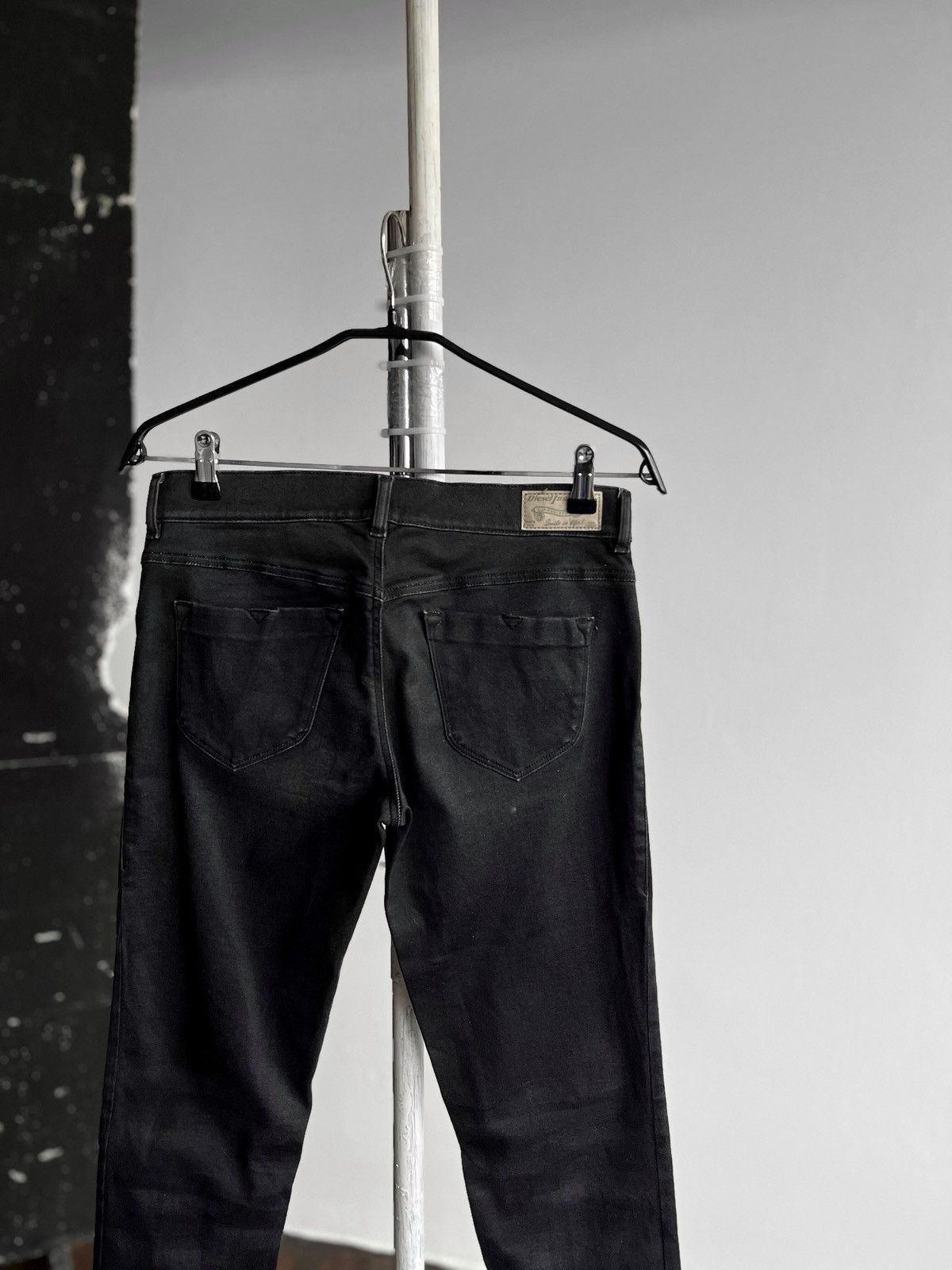 Designer × Diesel Diesel Livier Womens Black Super Slim-Jegging Stretch Jeans Size 30" / US 8 / IT 44 - 4 Thumbnail