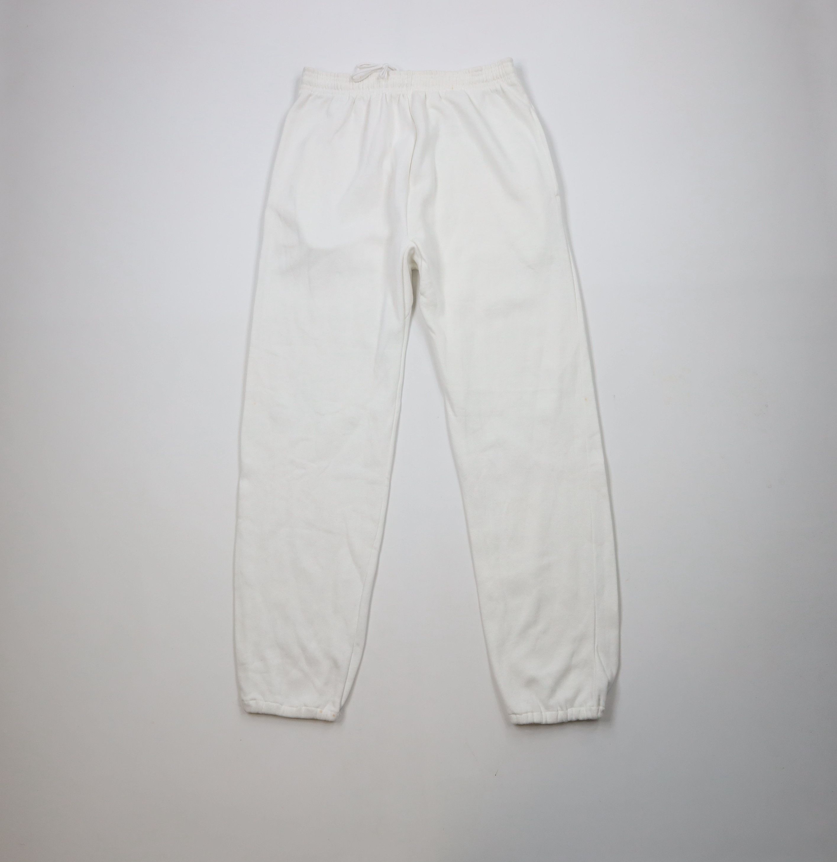 Vintage Vintage 80s 90s Streetwear Sweatpants Joggers White USA Size US 36 / EU 52 - 1 Thumbnail