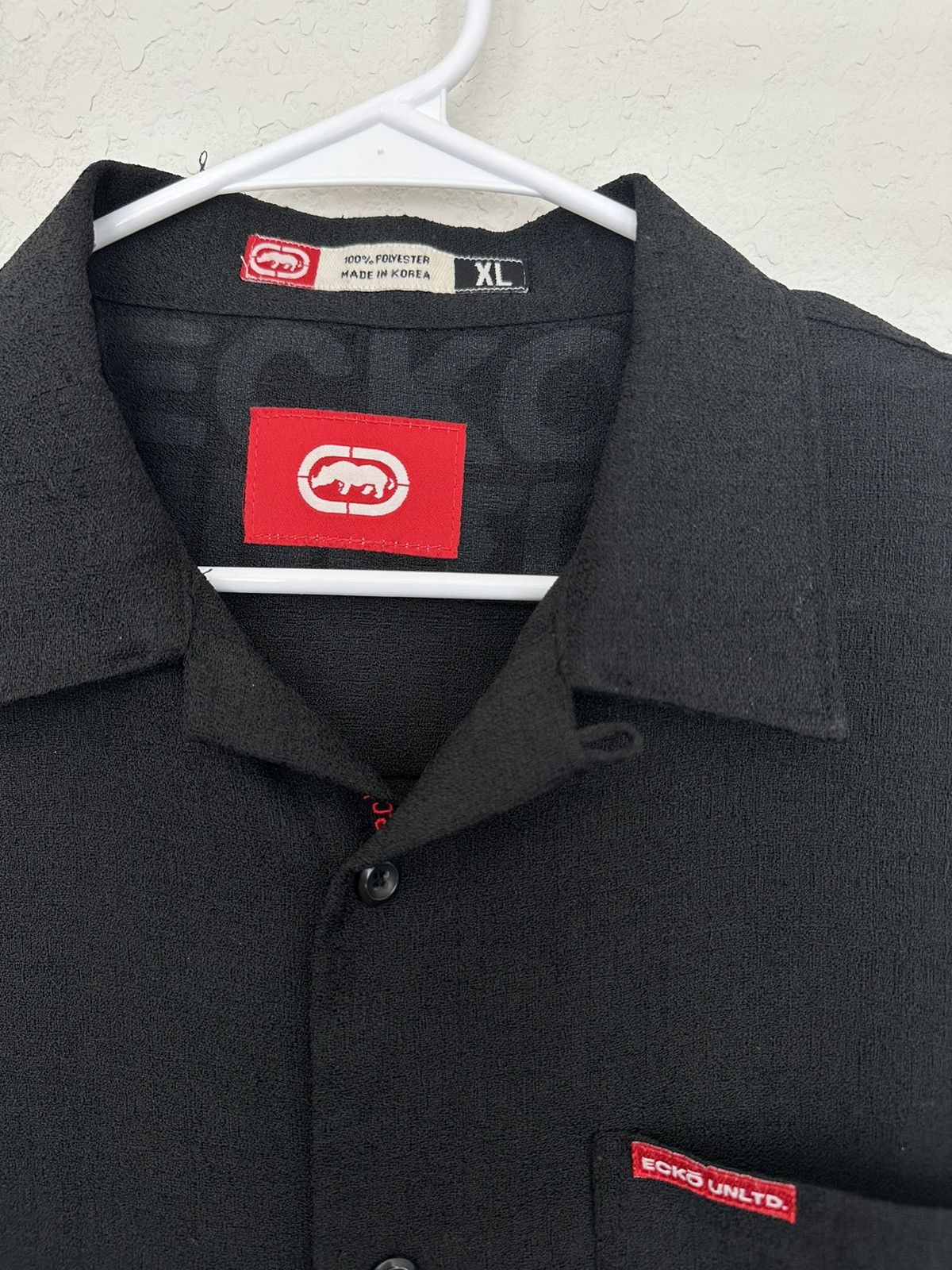 Ecko Unltd. Vintage Y2K Ecko Untld. Button Up Shirt Big Logo Rare Size US XL / EU 56 / 4 - 7 Thumbnail