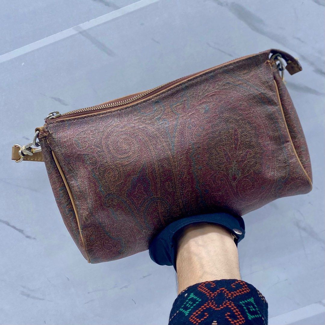 Etro ETRO Vintage Paisley Bag (Leather&Canvas) Size ONE SIZE - 2 Thumbnail
