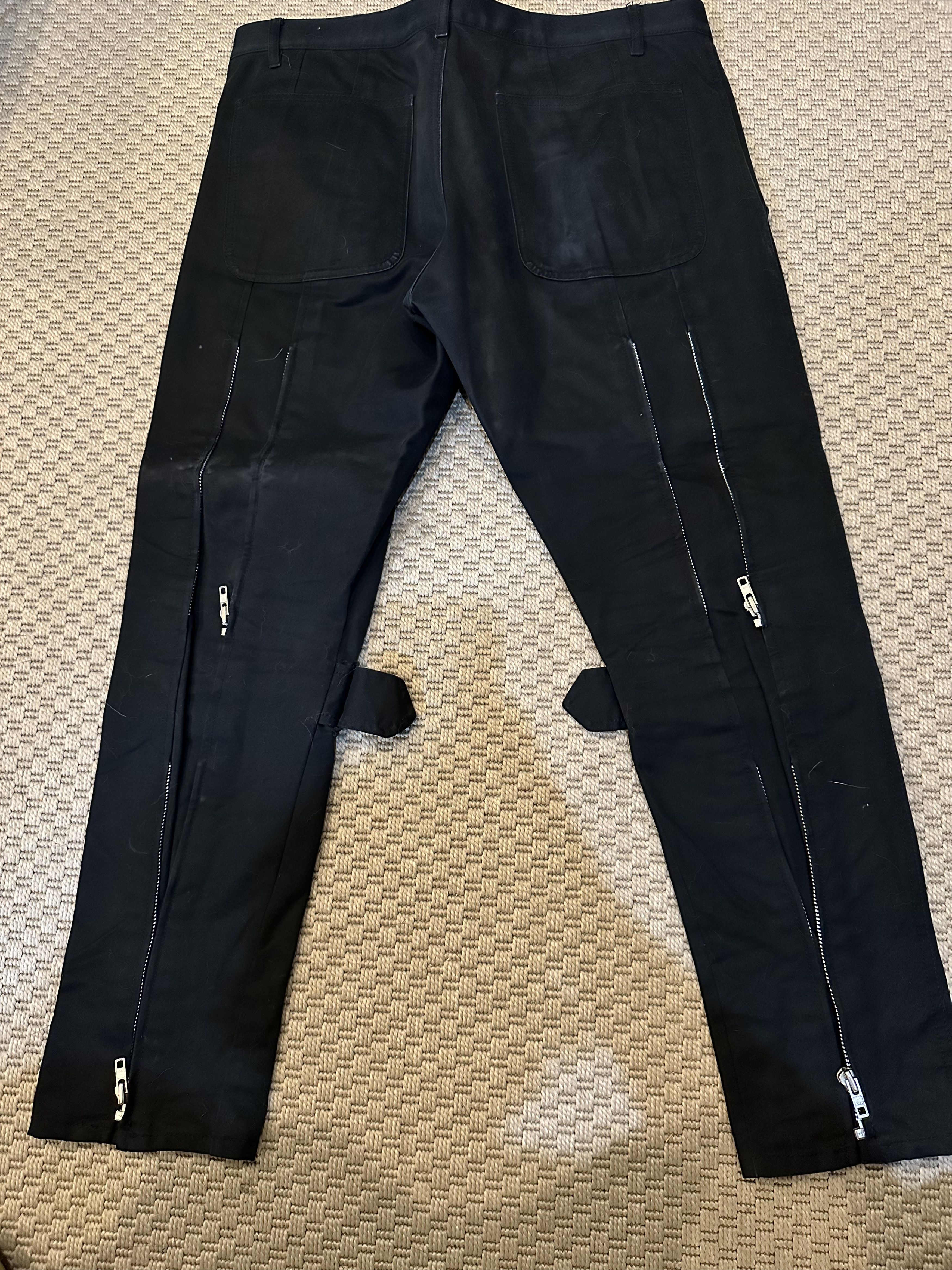 Comme des Garcons × Comme des Garcons SHIRT Comme des Garçons Shirt Zippered Bondage Pants WITH ZIPPERS Size US 33 - 4 Thumbnail