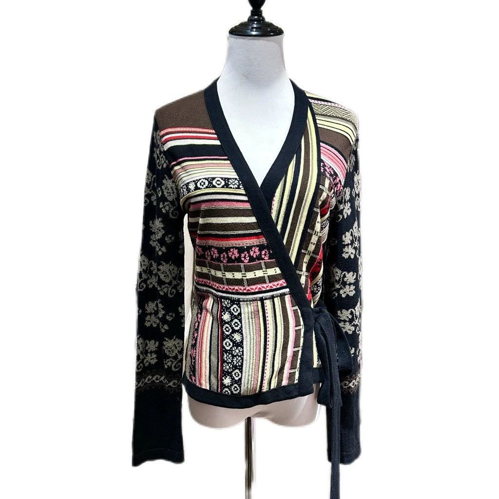 Kenzo Kenzo Vintage 90s Japanese Tie - Belt Jacket M Size M / US 6-8 / IT 42-44 - 1 Thumbnail