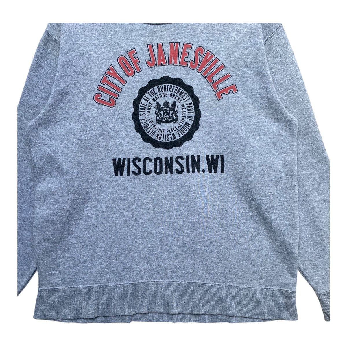 Vintage Vintage American Place Wisconsin Sweatshirt Panhand Tagging Size US L / EU 52-54 / 3 - 5 Thumbnail