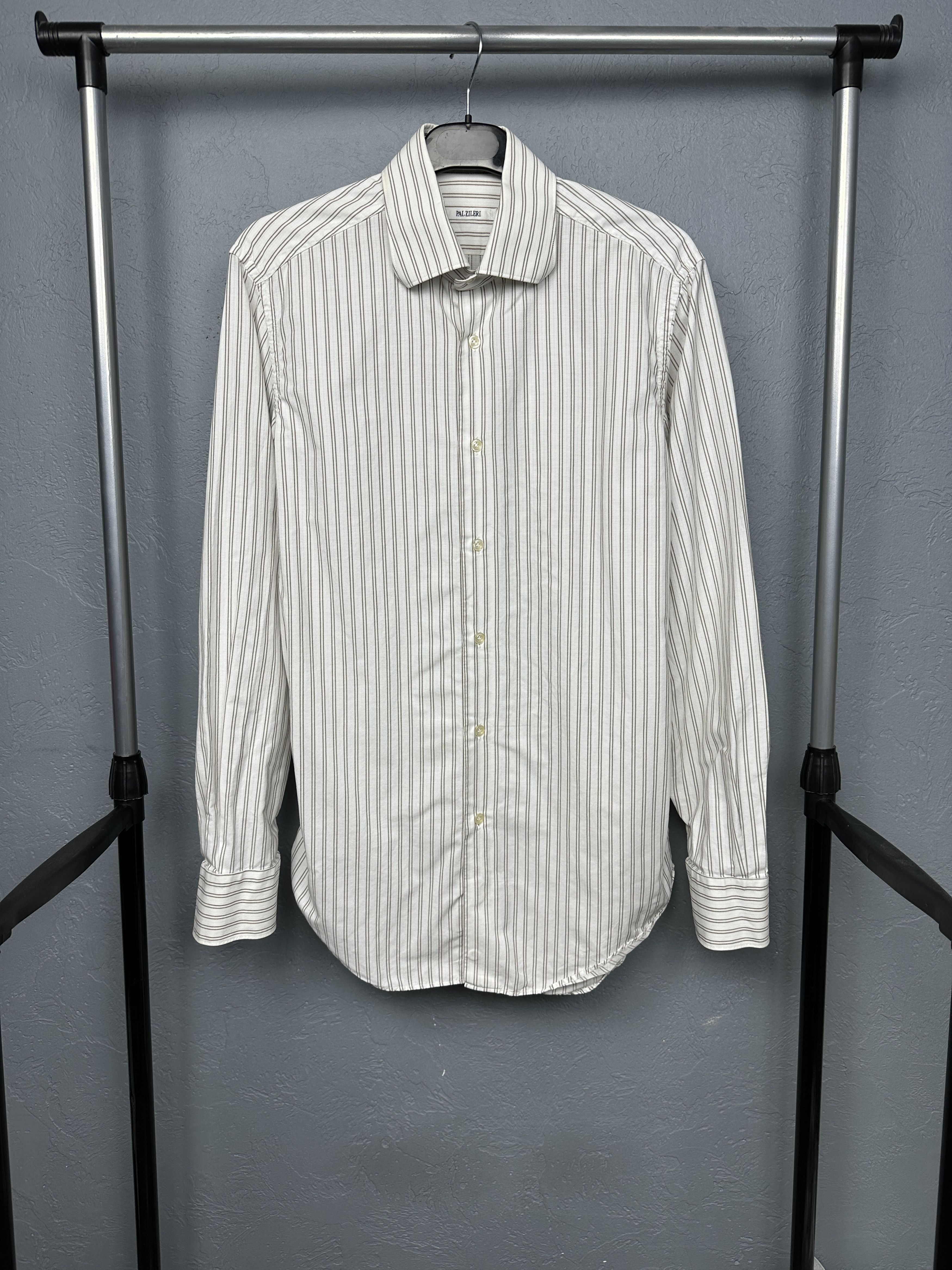 Pal Zileri Pal Zileri Vintage Mens Long Sleeve Shirt Size US M / EU 48-50 / 2 - 1 Thumbnail