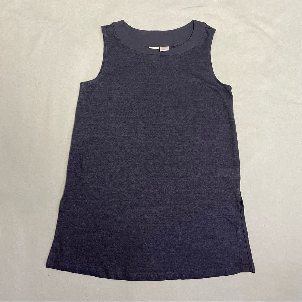Other New Catherine Malandrino Linen Sleeveless Grey Top Size XS Size XS / US 0-2 / IT 36-38 - 5 Thumbnail