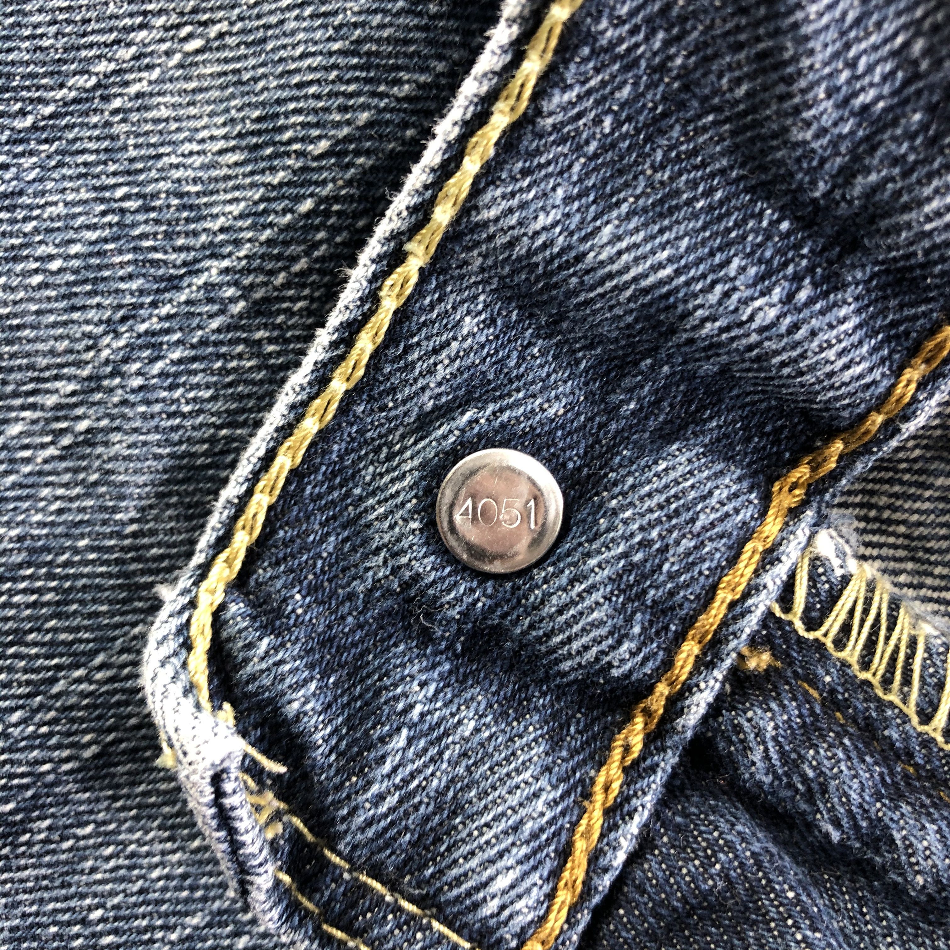 Levi's Vintage Blue Wash Levis 559 Jeans-J3545 Size US 37 - 8 Thumbnail