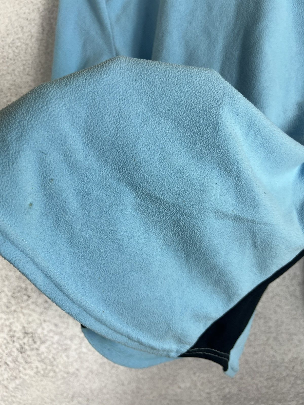 Nike Vintage Nike Small Swoosh Baby Blue Fleece Sweatshirt Size M / US 6-8 / IT 42-44 - 9 Thumbnail