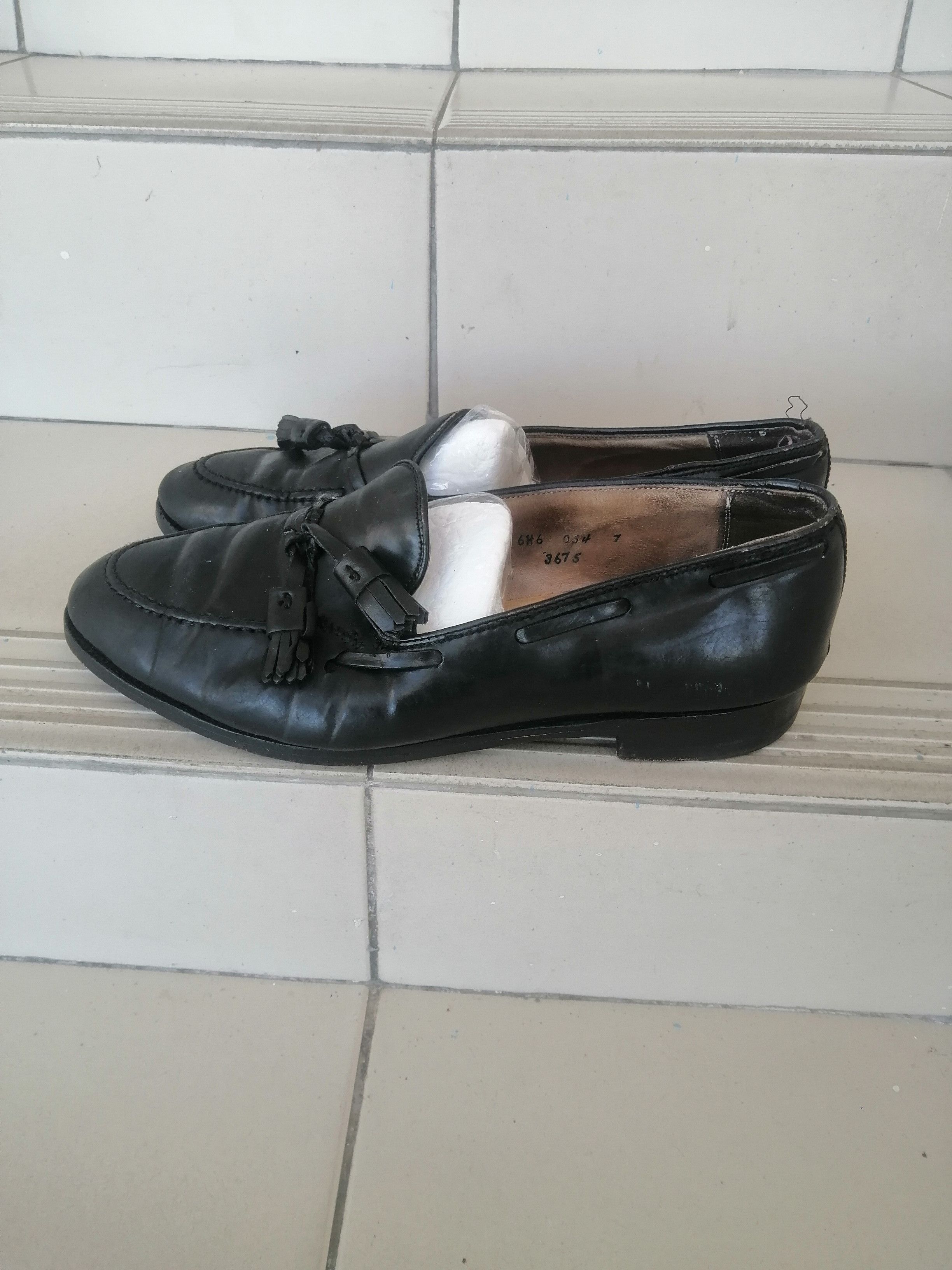 Alden Alden 660 Tassel Loafers Black Calf Leather Size 9 Size US 9 / EU 42 - 3 Thumbnail