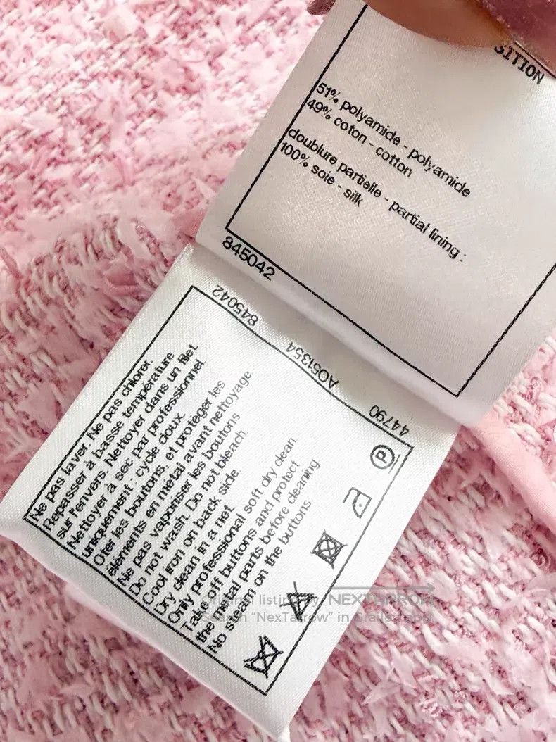 Chanel Chanel 21C early spring vacation cherry blossom pink tweed Size XXS / US 00 / IT 34 - 8 Thumbnail