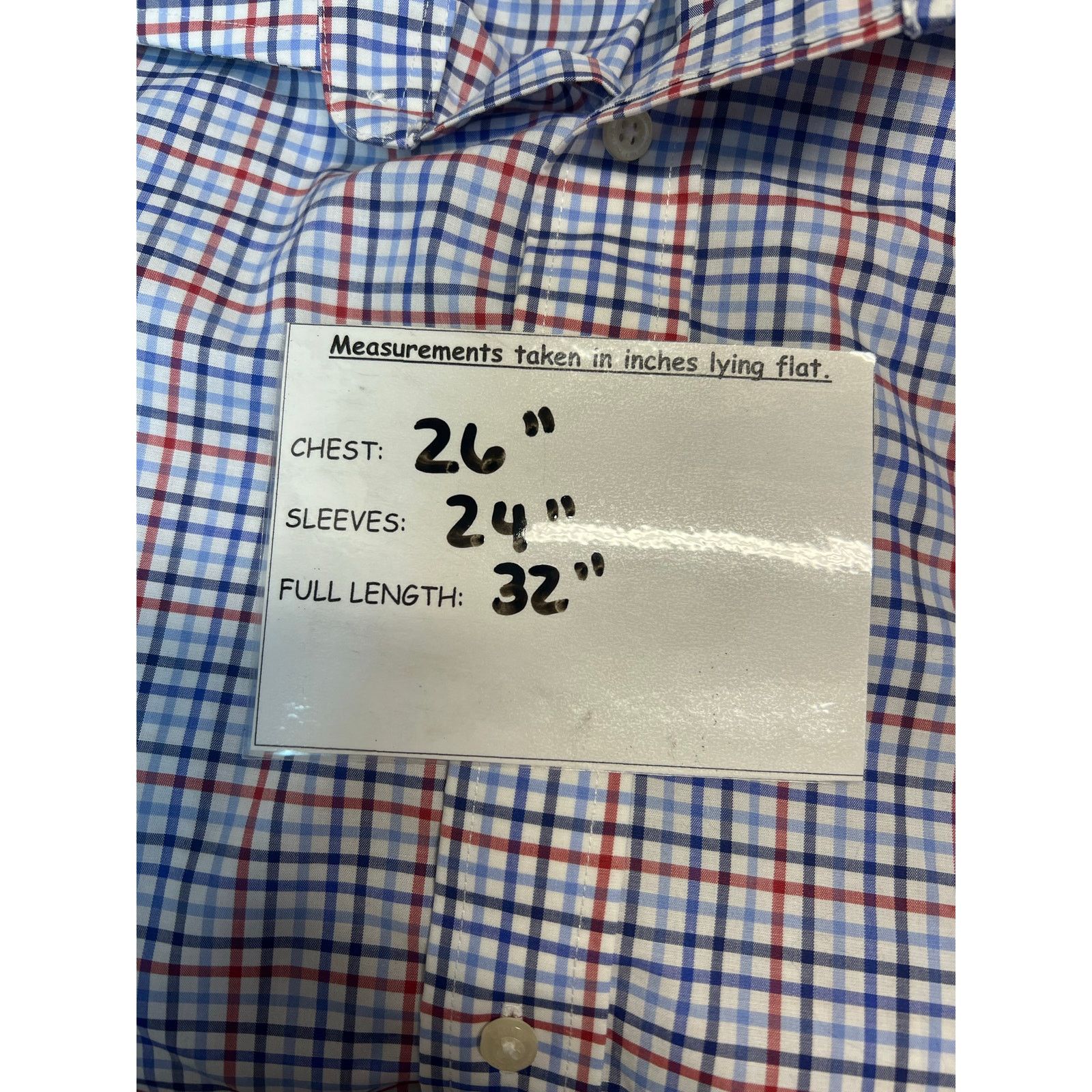 Ralph Lauren Lauren Ralph Lauren Regular Fit Supima Cotton Checked Size US XL / EU 56 / 4 - 7 Thumbnail