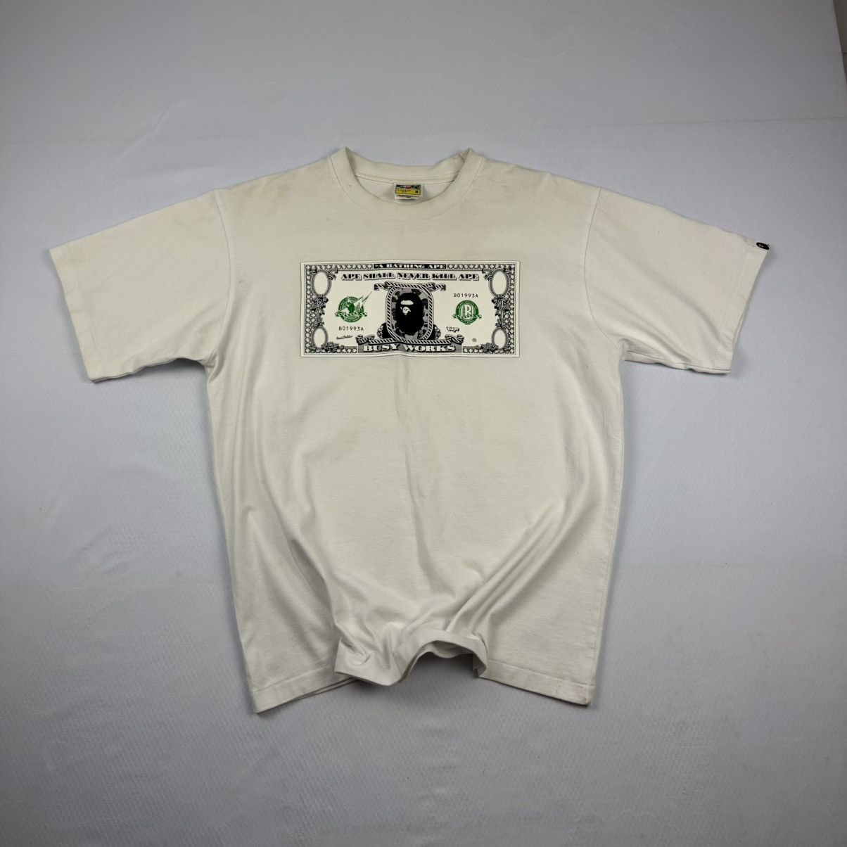 Bape Bape Money tee Size US M / EU 48-50 / 2 - 1 Thumbnail