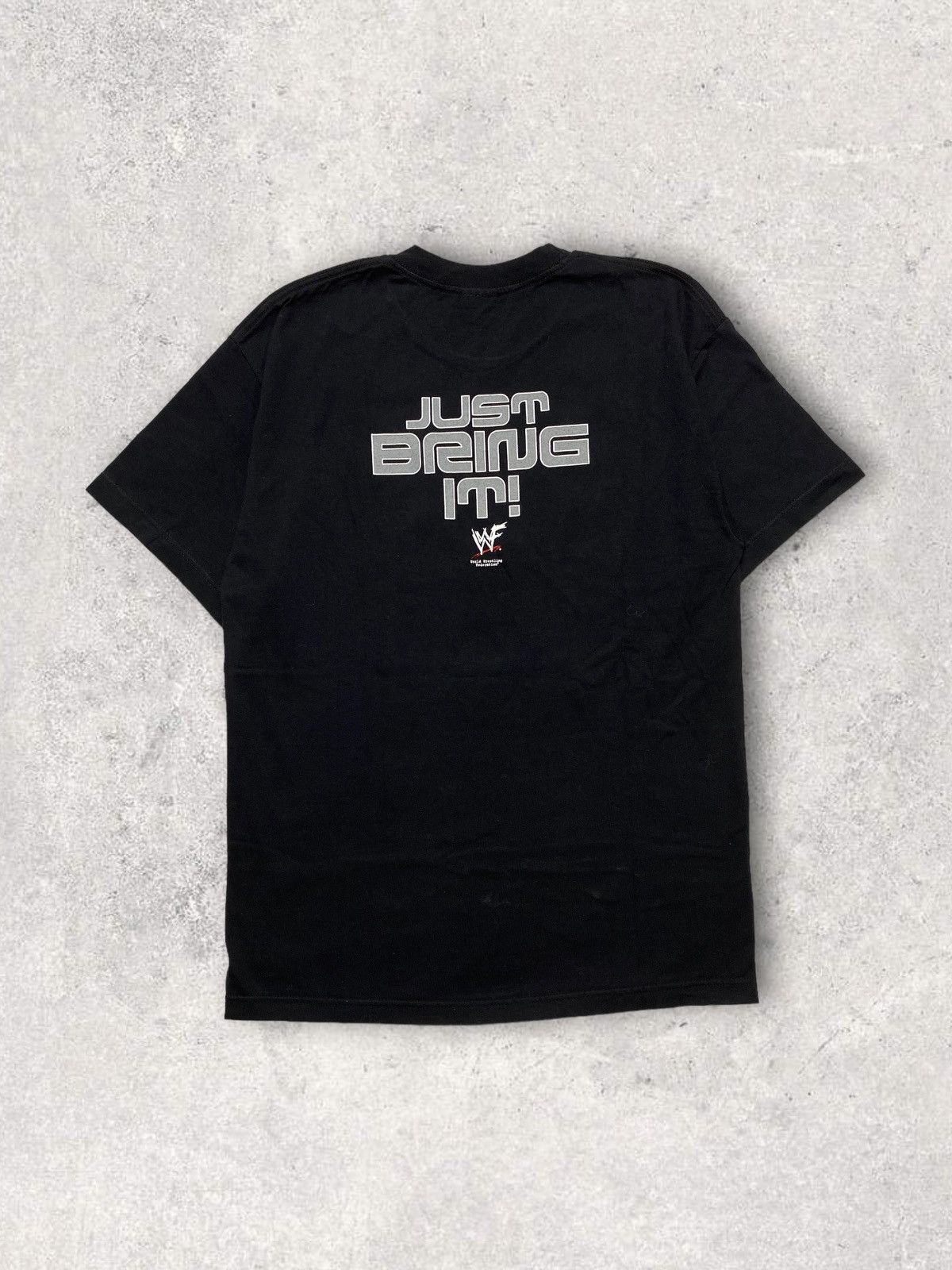 Other WWE the rock wrestling show vintage rare tee streetwear Size US L / EU 52-54 / 3 - 2 Thumbnail