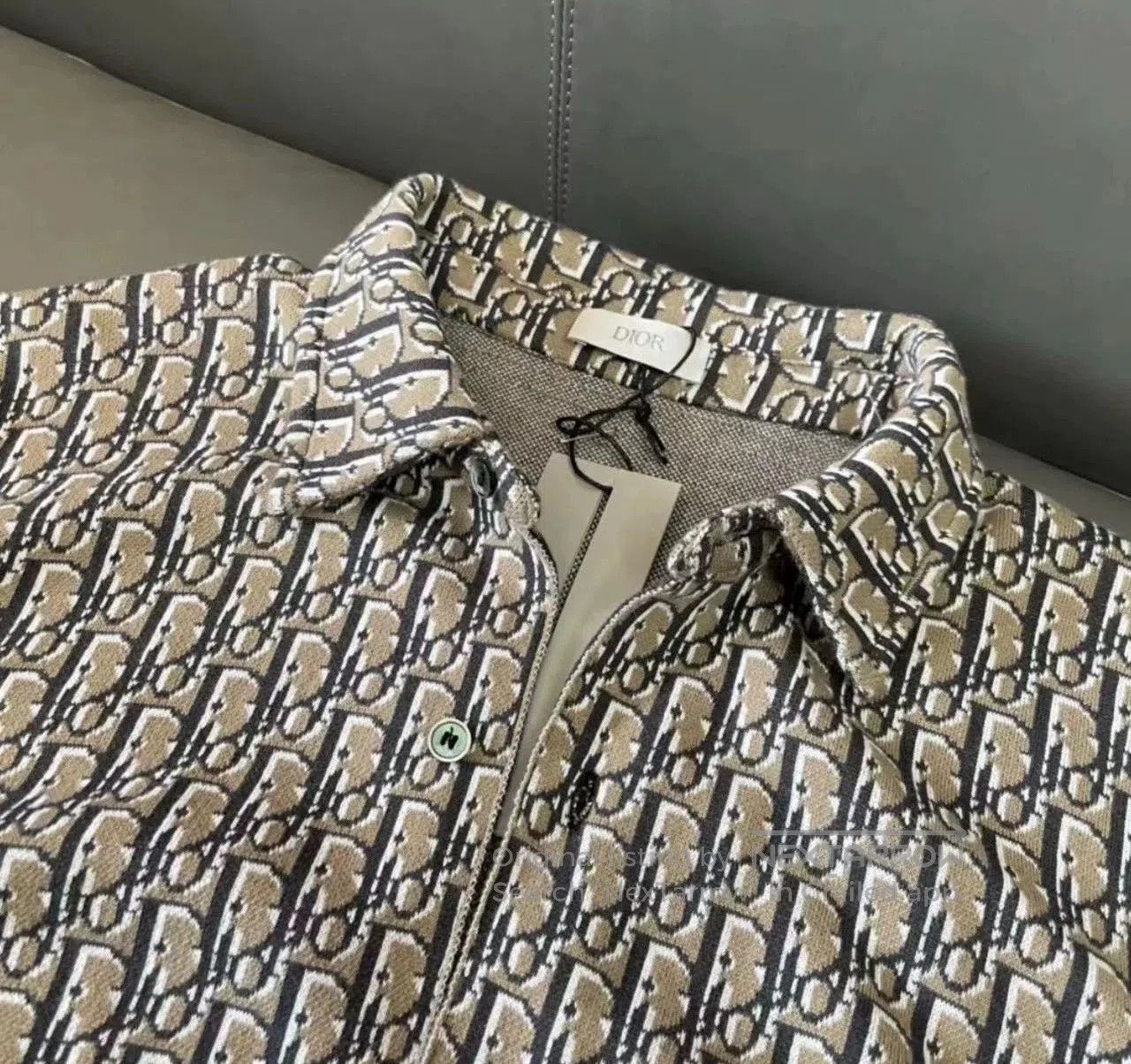 Dior Dior Oblique Knit Shirt Brown. Size US M / EU 48-50 / 2 - 5 Thumbnail