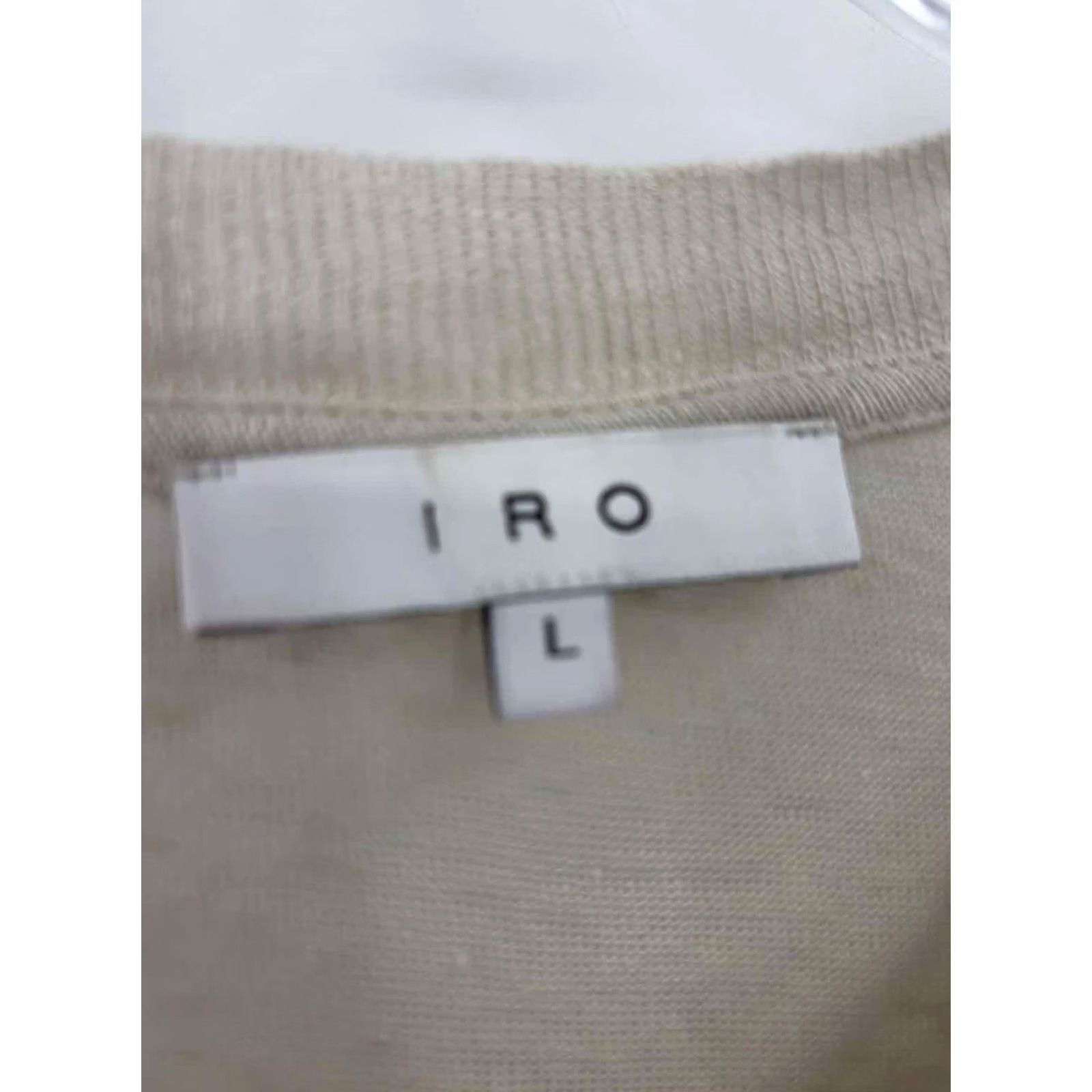 Iro Pre-Owned IRO Tan Size Large T-shirt Size L / US 10 / IT 46 - 2 Thumbnail