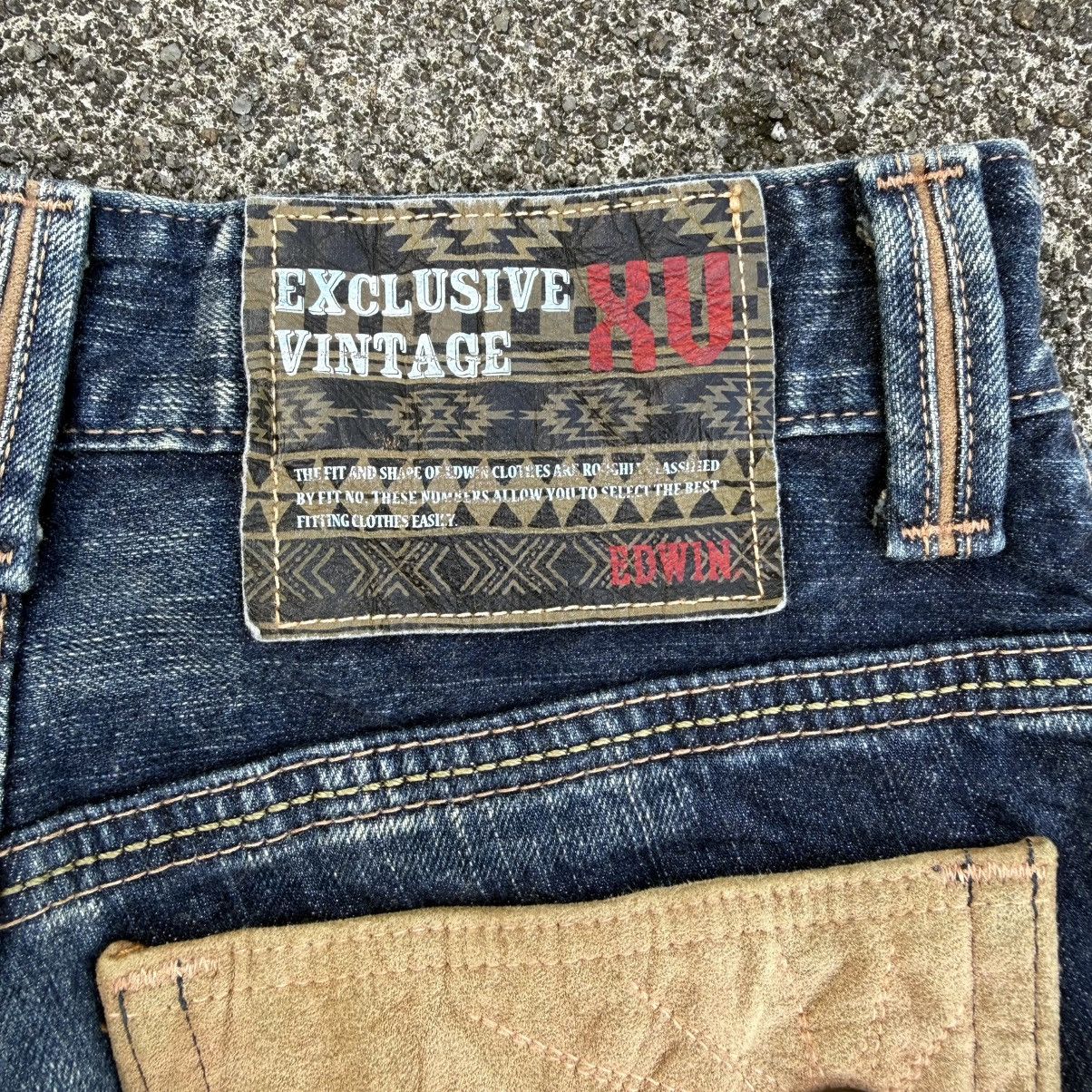 Edwin VINTAGE EDWIN FLARE DENIM FADED JEAN PANTS Size US 30 / EU 46 - 13 Thumbnail