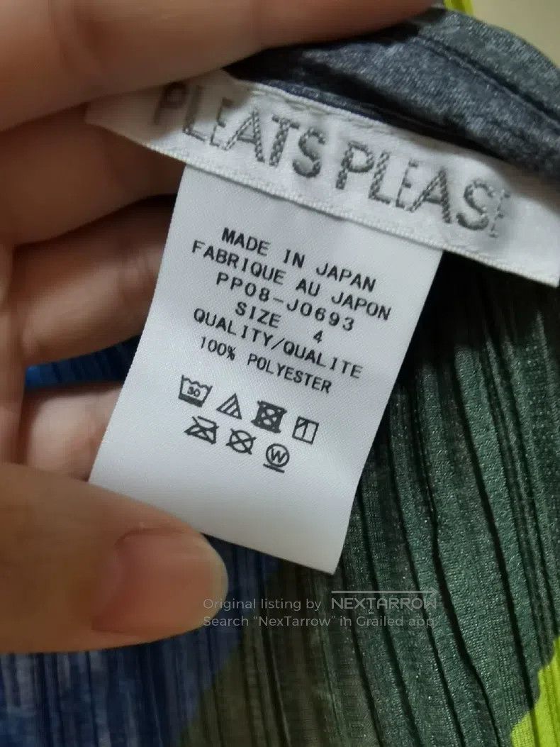 Issey Miyake Issey Miyake Color Block Cardigan Size XL / US 12-14 / IT 48-50 - 3 Thumbnail