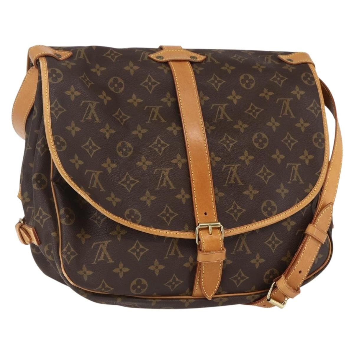 Louis Vuitton Louis Vuitton Saumur Handbag Monogram Canvas Size ONE SIZE - 1 Thumbnail