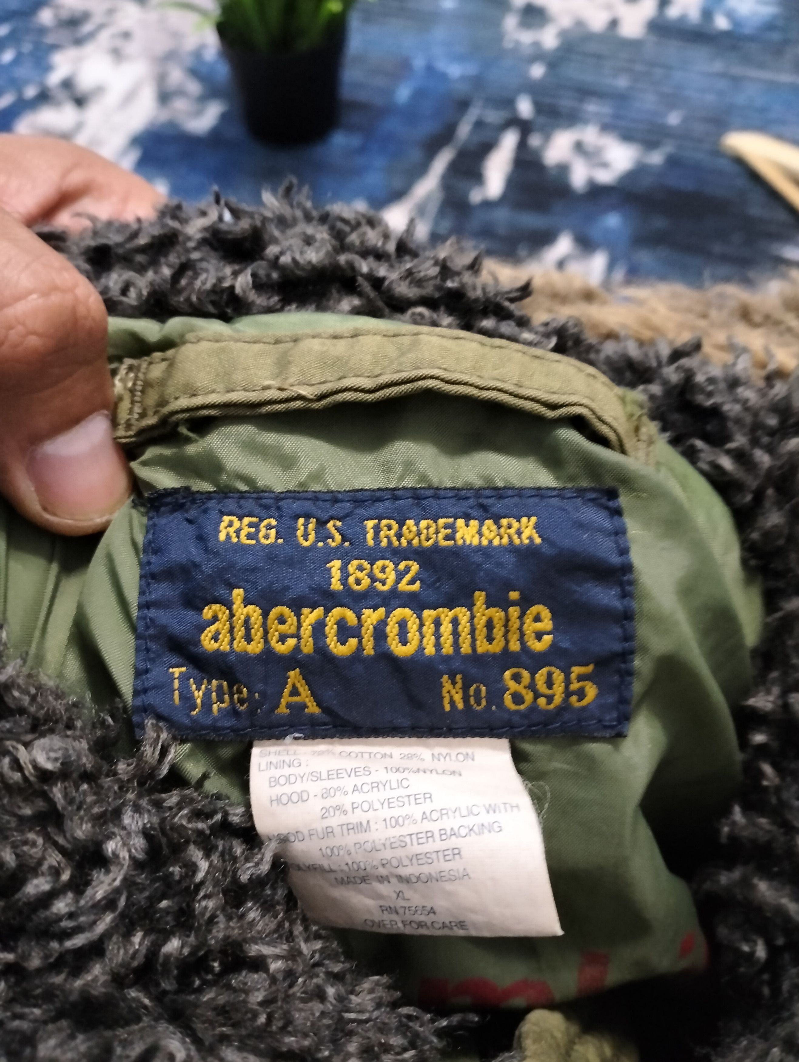 Abercrombie & Fitch × If Six Was Nine Abercrombie & Fitch Men's Fur jacket Size US M / EU 48-50 / 2 - 3 Thumbnail