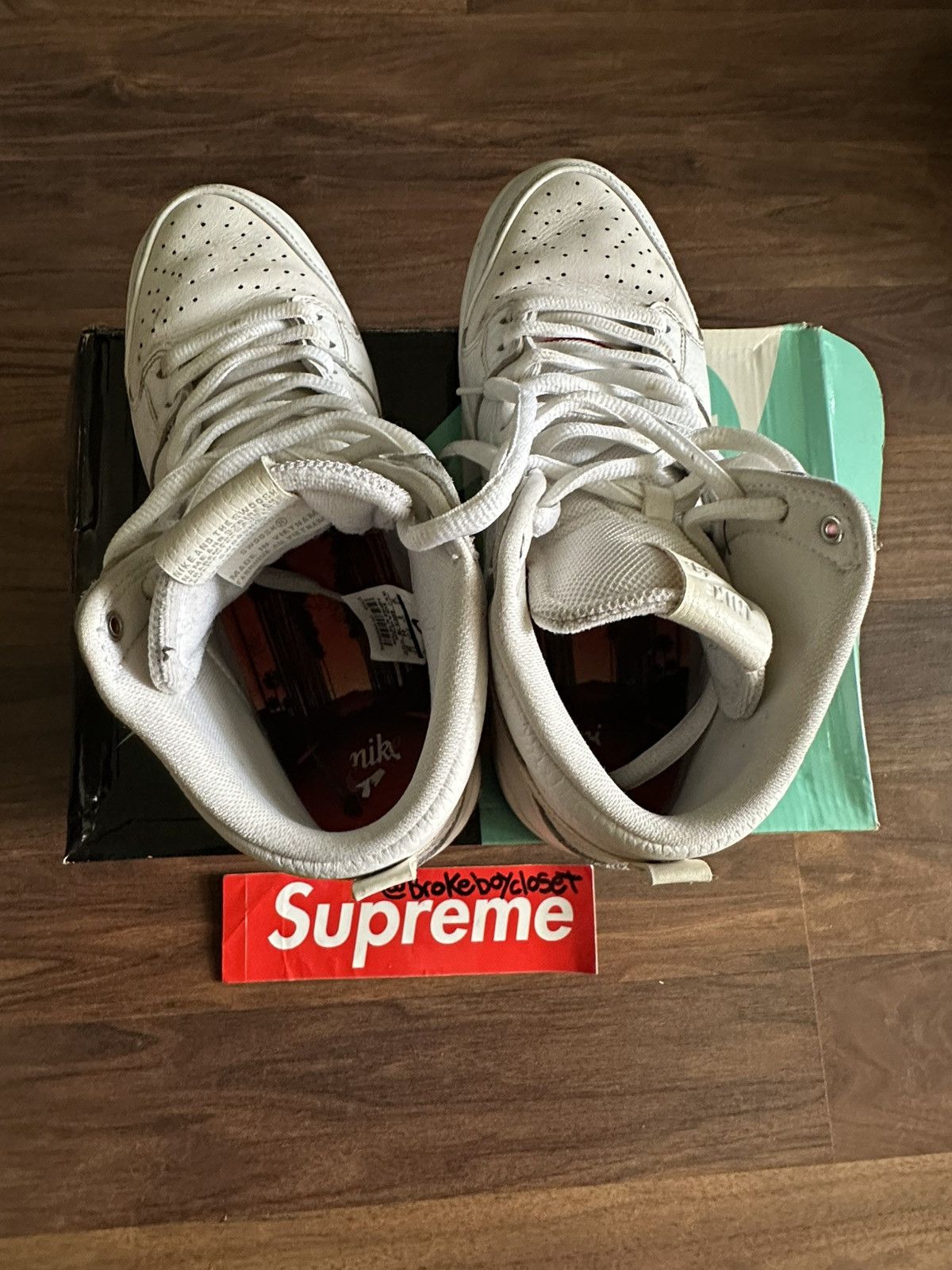 Nike Nike SB Dunk High Kevin Bradley Size US 10 / EU 43 - 4 Thumbnail
