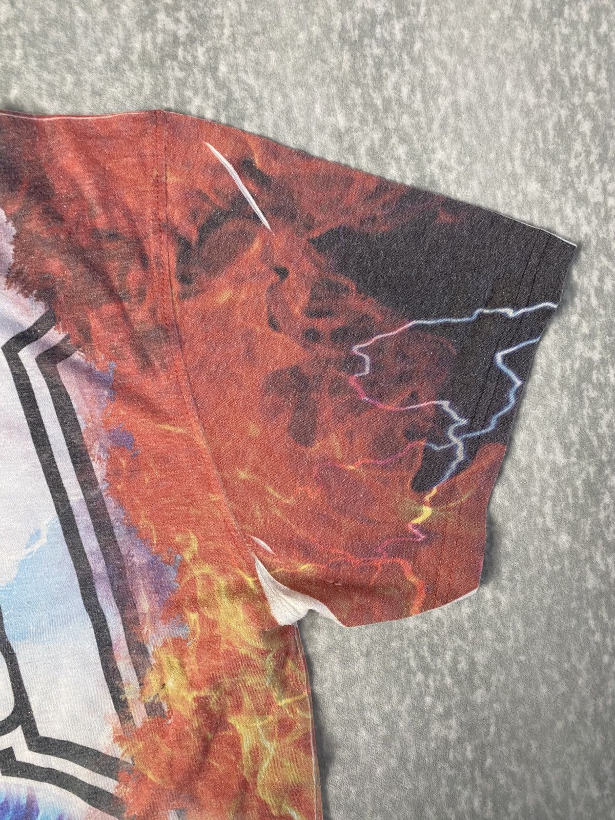 Tapout Vintage Tapout T-Shirt Lightning Flame AOP Size US XL / EU 56 / 4 - 2 Thumbnail