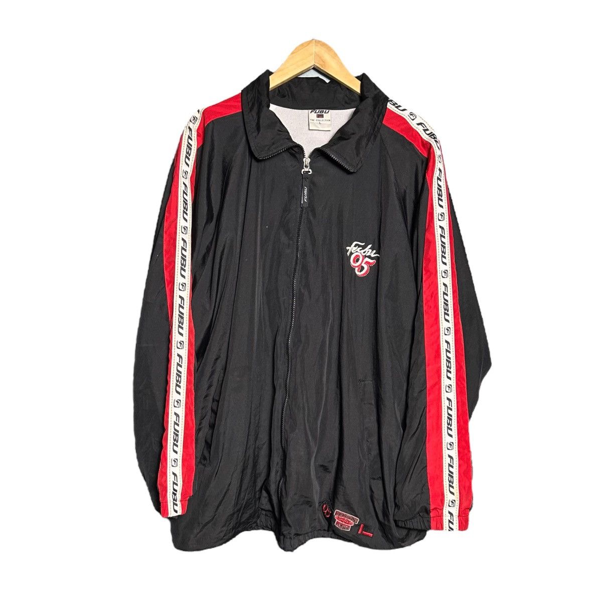 Fubu Vintage FUBU Embroidered Logo Jacket Size US L / EU 52-54 / 3 - 1 Thumbnail