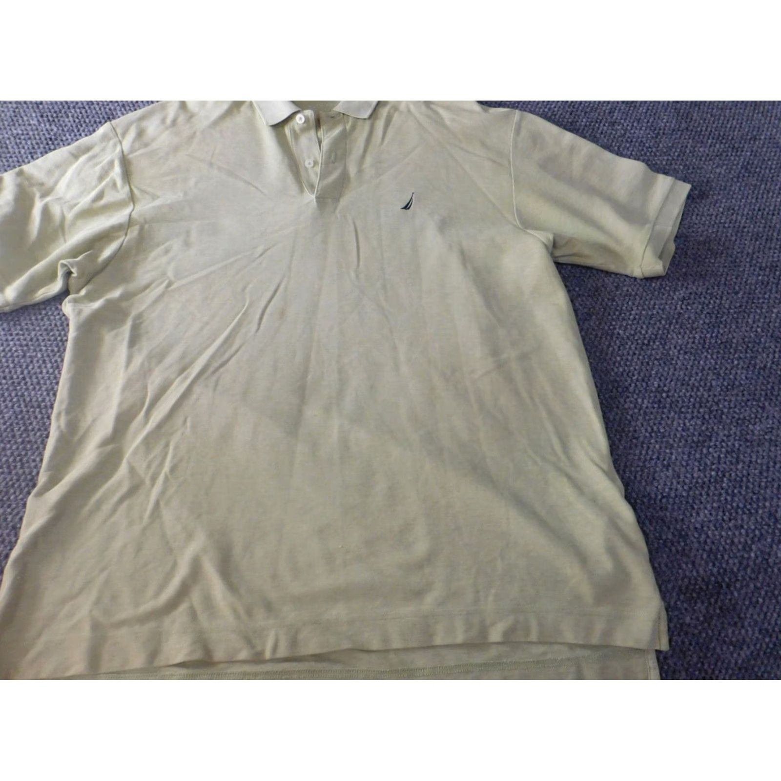 Nautica Nautica Polo Shirt XL Green Logo Button Classic Casual Men Size US XL / EU 56 / 4 - 2 Thumbnail