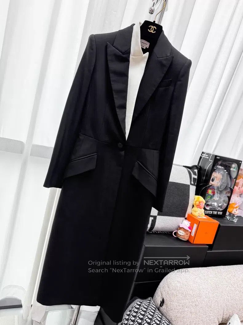 Alexander McQueen Alexander Mcqueen Pin white suit collar waist long-sleeved Size XS / US 0-2 / IT 36-38 - 2 Thumbnail
