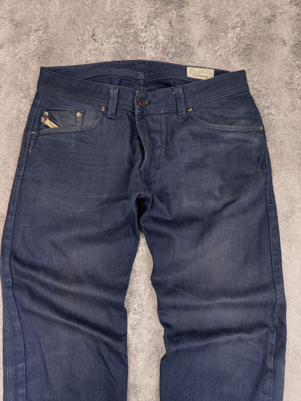 Diesel Diesel Men Vintage Darron Slim Tapered Dark Blue Size W31 Size US 31 - 6 Thumbnail