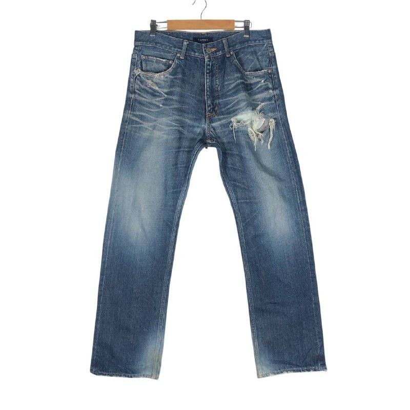 Tommy Jeans Vintage Tommy New York Jeans Blue Denim Size US 34 / EU 50 - 1 Thumbnail