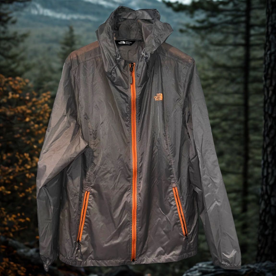 The North Face The North Face Cyclone Zip Hoodie Gray 2XL Women’s High Rise Windbreaker Hoodie Lightweight NWT Size XXL / US 16-18 / IT 52-54 - 2 Thumbnail