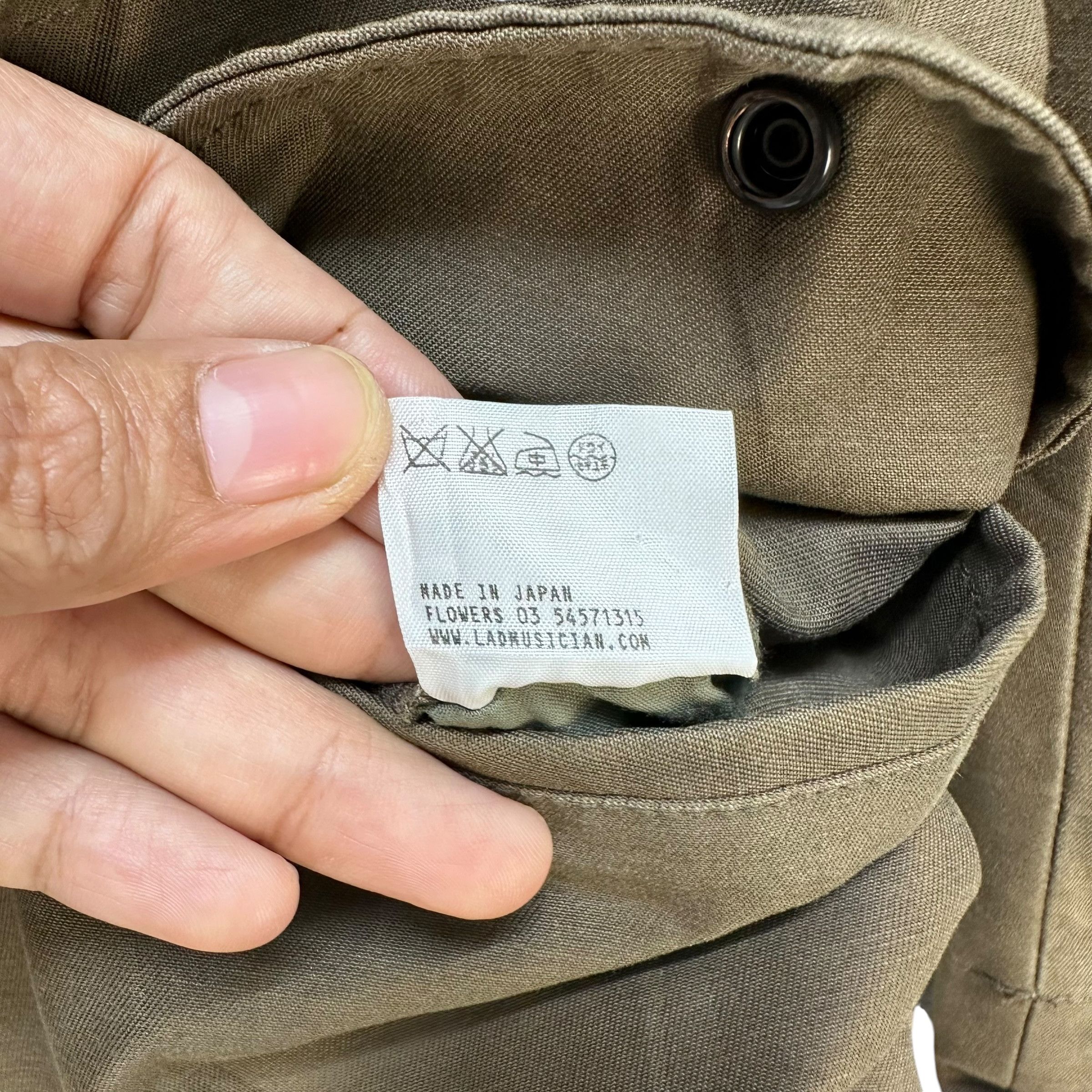 Lad Musician LAD MUSICIAN Four Pocket Hooded Chore Jacket #A69-1658 Size US S / EU 44-46 / 1 - 12 Thumbnail