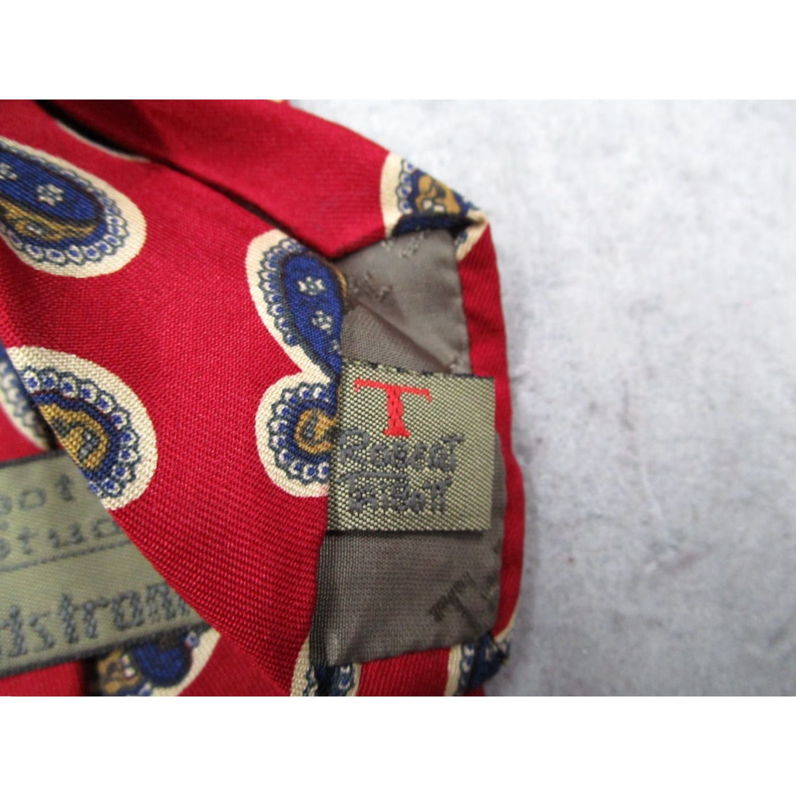 Robert Talbott VINTAGE Robert Talbott Neck Tie Men Silk Paisley Classic 57-60 USA Size ONE SIZE - 3 Thumbnail