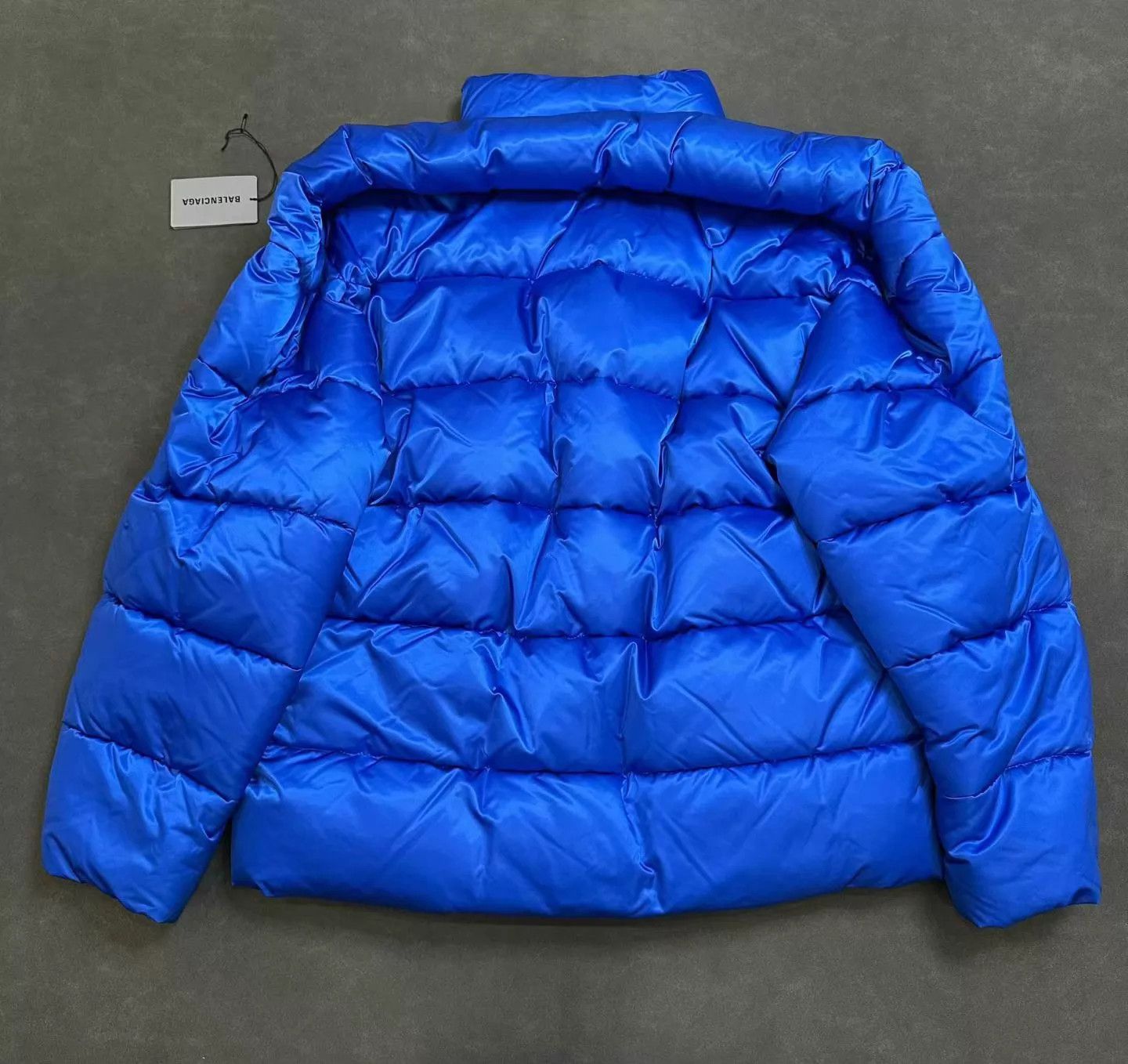 Balenciaga Balenciaga Pinched Shoulder Puffer Blue Men's 46 Size US S / EU 44-46 / 1 - 2 Thumbnail