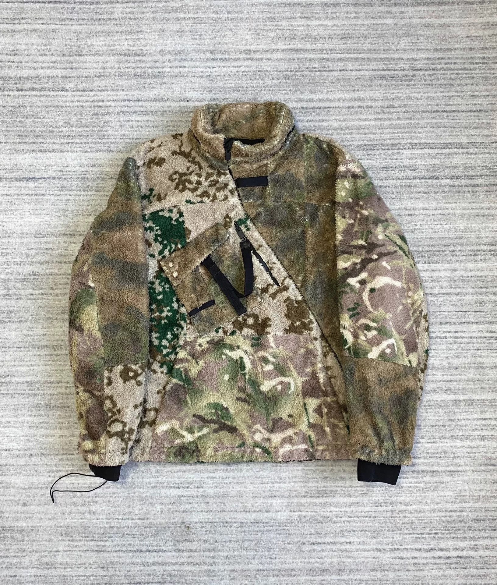 1017 ALYX 9SM Alyx Mixed Camo Polar Fleece Jacket Size US M / EU 48-50 / 2 - 1 Thumbnail